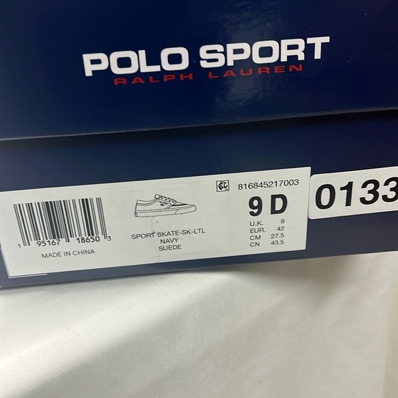 Polo sports Ralph Lauren’s men’s boat shoes NWT/BOX - Picture 12 of 12